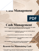 FM Cash Management