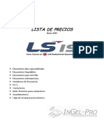 Lista de Precios LS 2020