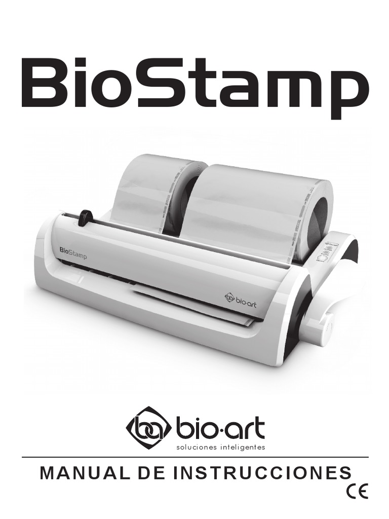 Manual de la Selladora BioStamp | PDF | Diodo emisor de luz | Tornillo