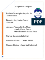 Programa de Seguridad y Higiene