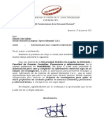 Carta Autorización