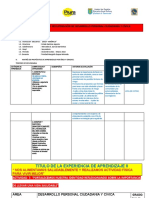 Plan de Recuperación de Tercero