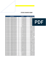 Stock Diario DQM