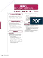 Complement Deficiencies Notes