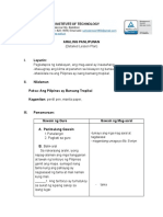 Lesson Plan-Araling Panlipunan