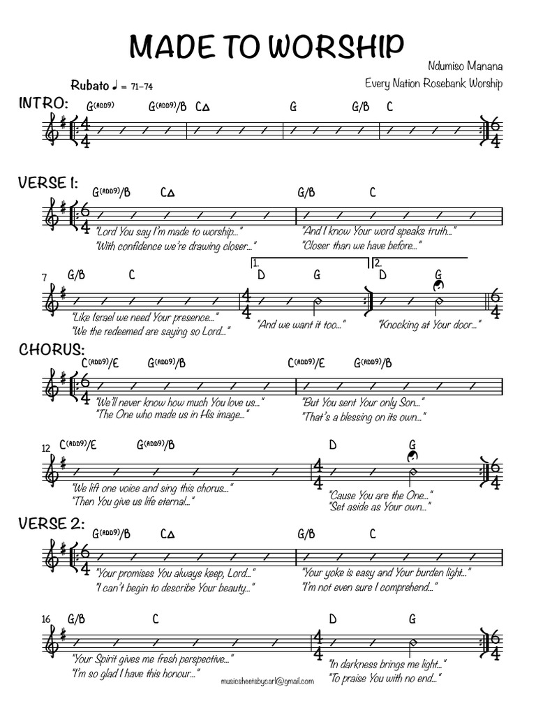  g made to worship every nation rosebank worship rhythm pdf