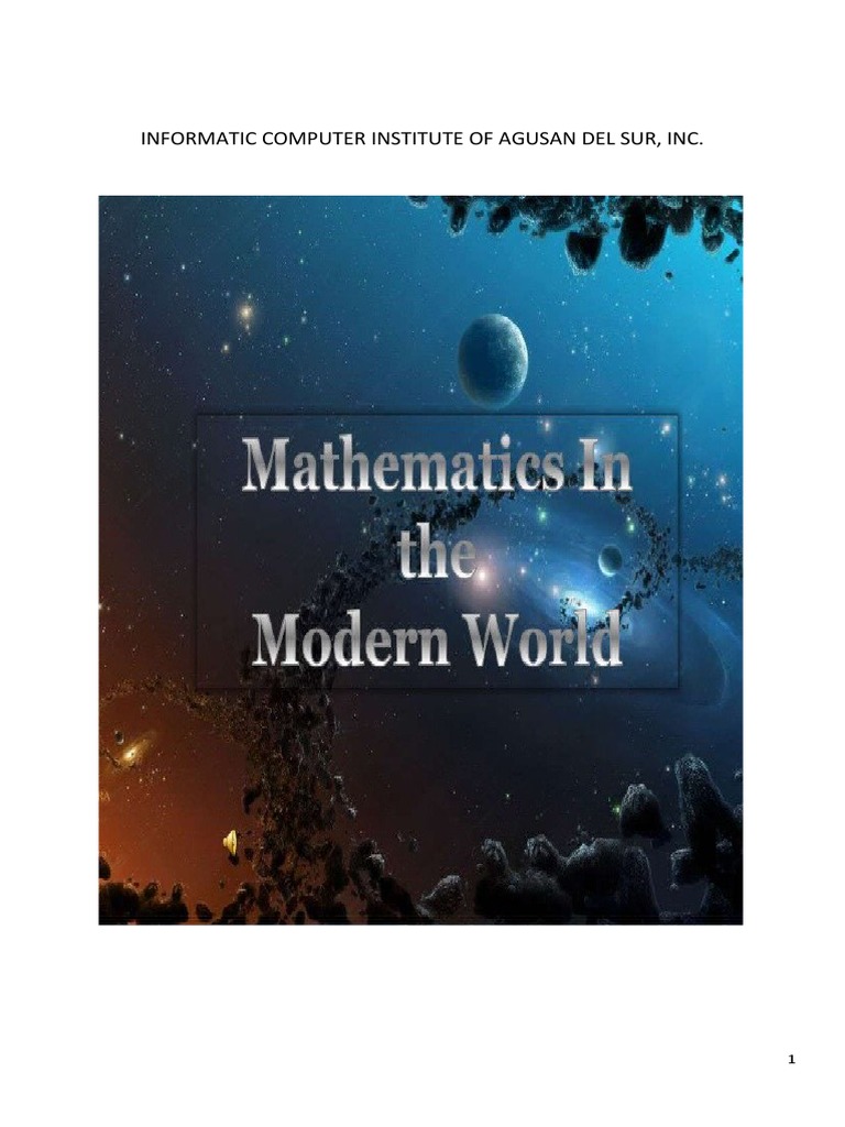 Understanding Mathematics in Modern Life | PDF | Mathematics ...