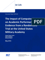 The Impact of Computer Usage on Academic Performance