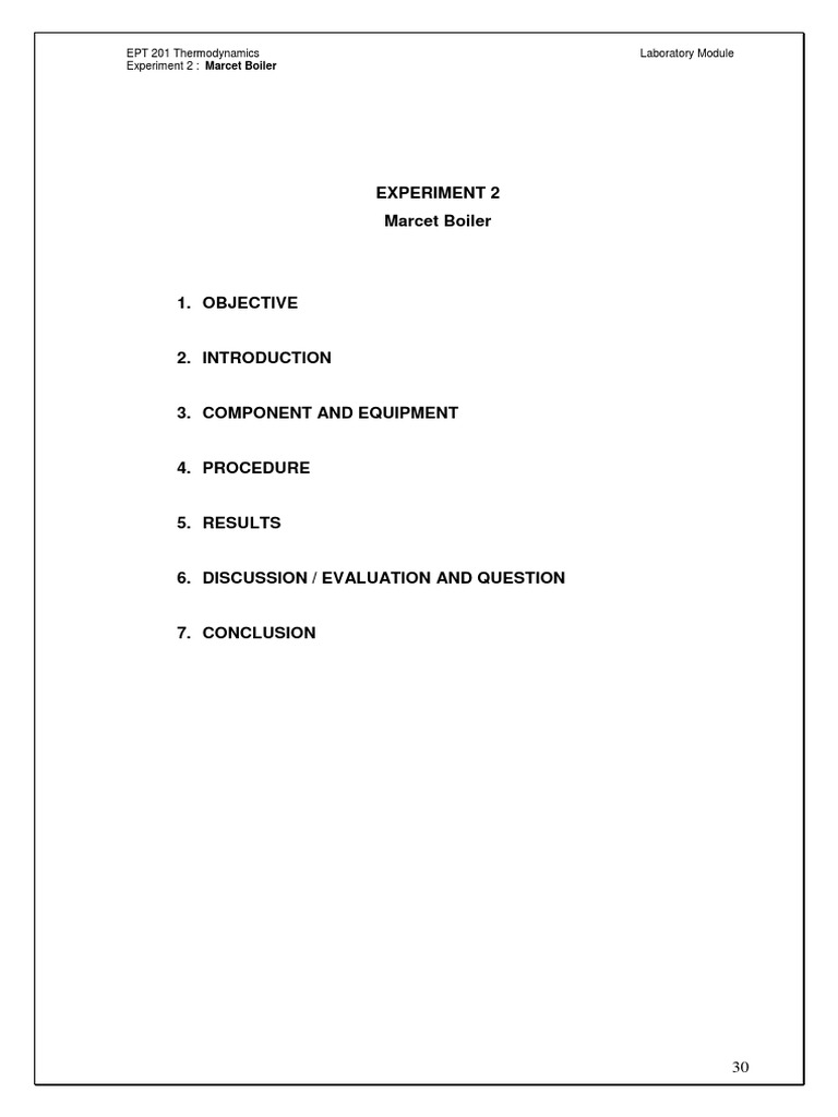 Thermodynamics Lab 4 Thermal Conductivity and Heat Transfer | PDF ...