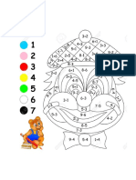 Actividdaes para Colorear Matematica