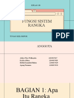 Fungsi Sistem Rangka