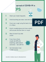 7 Steps To Prevent The Spread of Covid