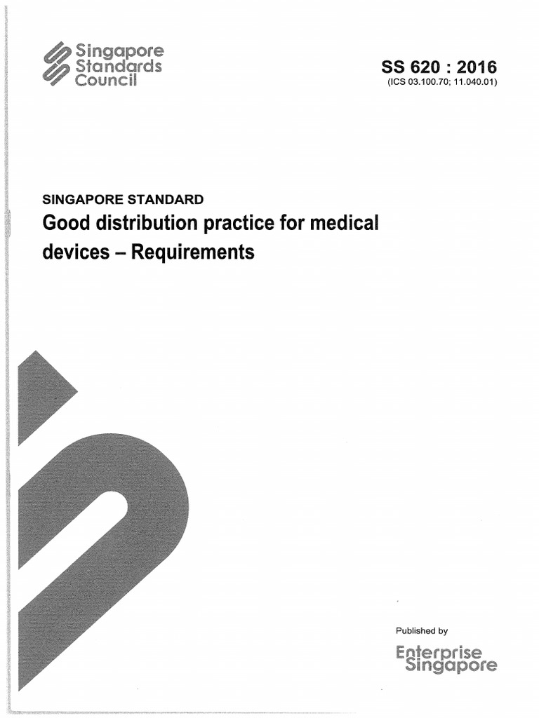 SS 620 | PDF | Medical Device | Quality Management System