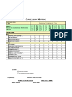 Curriculum Mapping