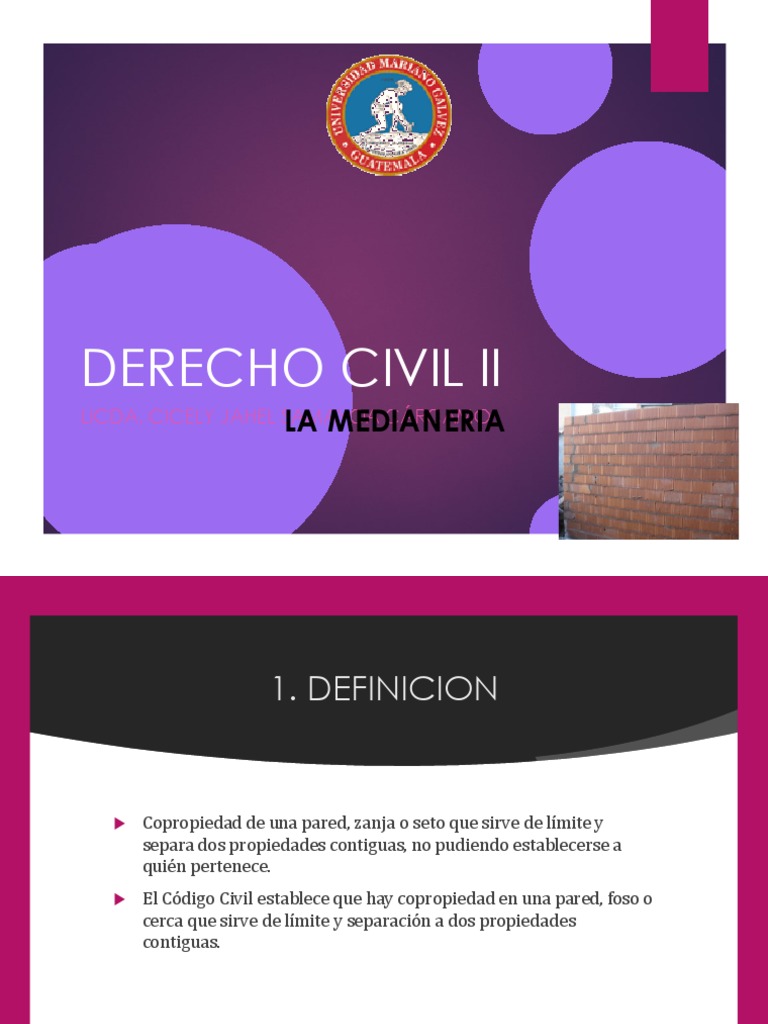 La Medianería | PDF