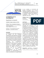 R3. La hipótesis en la investigación Pag. 122-132