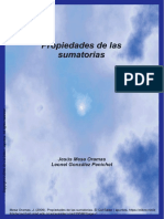 Mesa, O. J., & González, P. L. (2009) - Propiedades de Las Sumatorias. Córdoba, AR El Cid Editor Apuntes. Páginas 1 - 9.