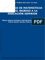 Riquenes, R. M., Hernández, F. R., & Celorrio, S. A. (2012) - Problemas de Matemáticas para El Ingreso A La Educación Superior. La Habana, CU Editorial