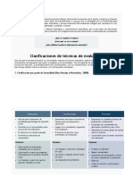 Instrumentos de Observación y Evaluación