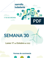 SEMANA 30 - Conocemos Los Objetivos Del Desarrollo Sostenible.