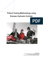 Hilti Pull Out Testing Methodology