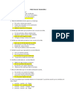 Práctica de tildación 2: identifica errores de acentuación y tildes en oraciones