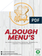 Adough Menu