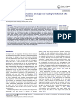 The Effects of Literacy Interventions On Single-Word Reading For Individuals Who Use Aided AAC: A Systematic Review