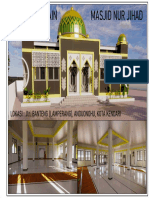 Gambar Desain Masjid Nur Jihad