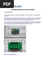 Eim377 Ad9850 Signal Generator Module v01