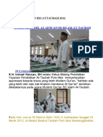 KHOTMIL QUR & Khutbah Jumat