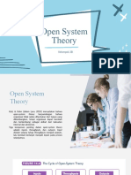 3B - Open System Theory