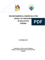 Environmental Essential For Siting of Industries Updated 24th July 2018