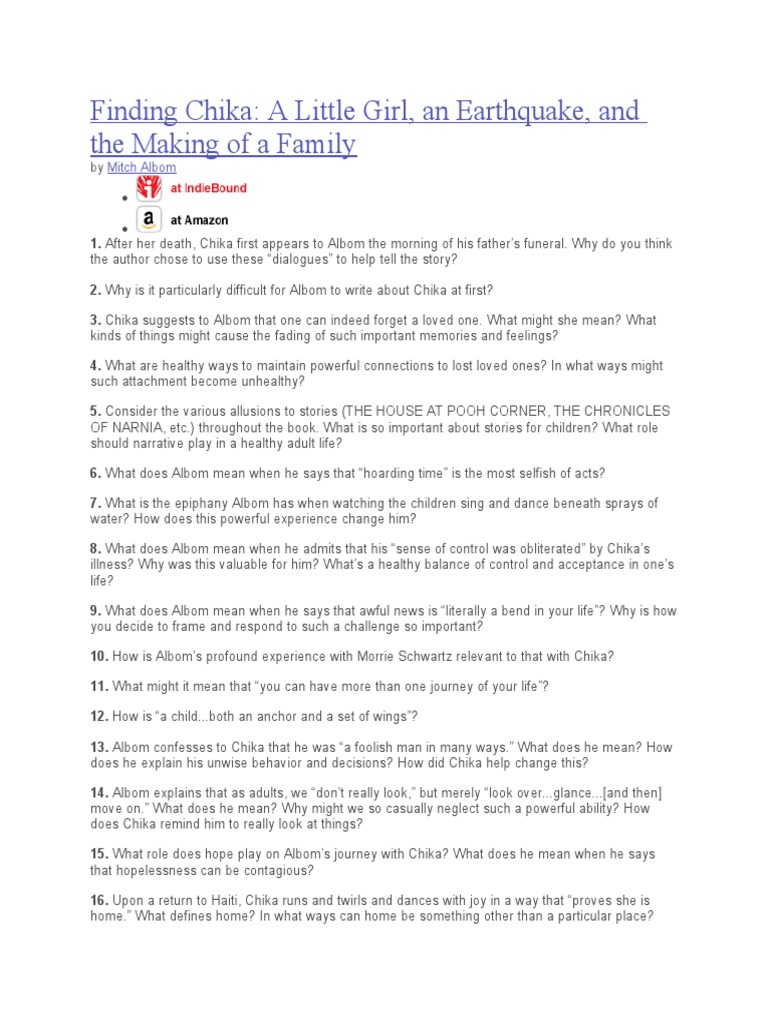 Finding chika pdf psychology