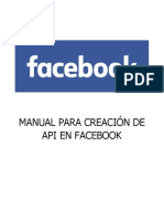 Manual para Creación de Api en Facebook