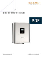 Sungrow Hybrid SH5K-30 5kW Inverter Manual