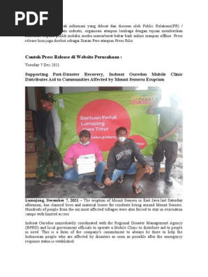PRESS RELEASE