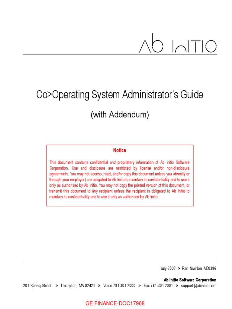 Co - Operating System Administrator Guide | PDF | Computer File ...
