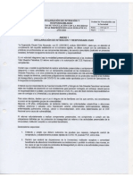 3. Declaración de Integración Y Responsabilidad