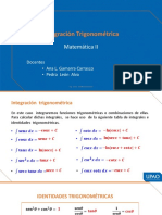 Integración Trigonométrica