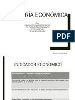 Indicadores macroeconómicos: PIB, PNB, inflación y desempleo