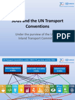 UNECE Transport Conventions Support SDGs