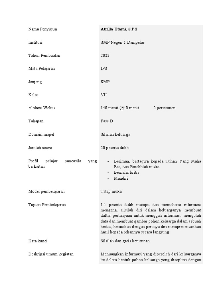 Modul IPS Fiks 2 | PDF | Kesehatan Holistik