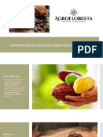 Exportacion de Cacao A Union Europea