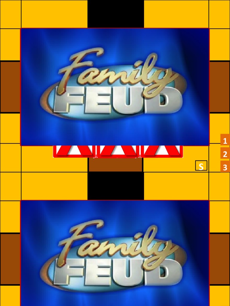 Family Feud Simple PDF