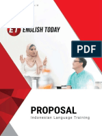 Bahasa Indonesia Proposal 2022 - 11% Face To Face