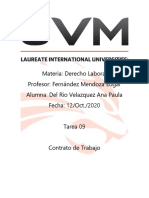 (Tarea 09) Contrato de Trabajo