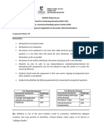 Commercial Banking System and Role of RBI - Assignment December 2018-1