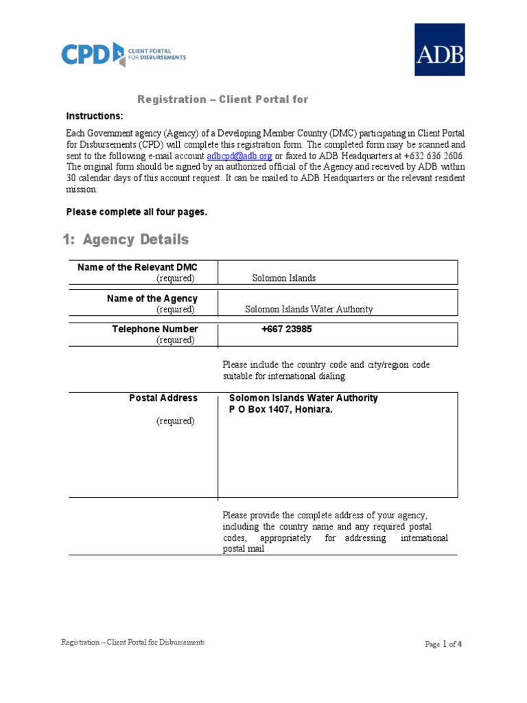 CPD Registration Form | PDF | World Wide Web | Internet & Web