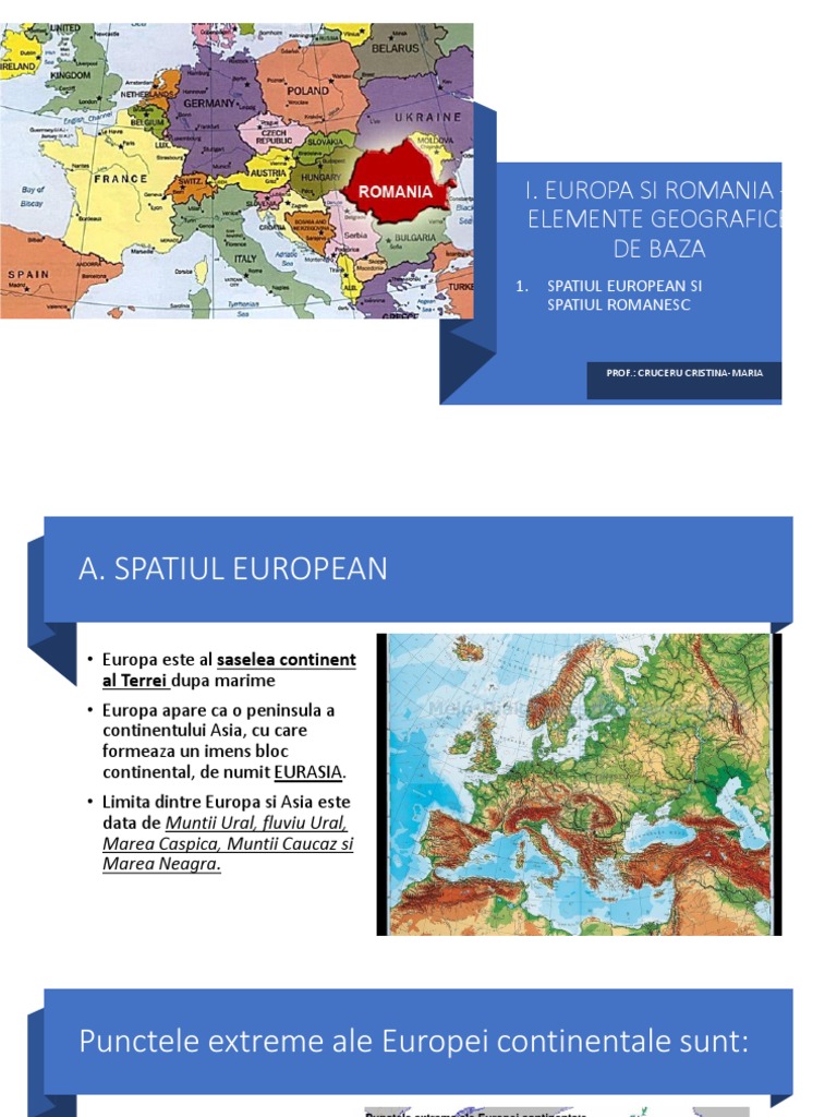 1.spatiul European Si Spatiul Romanesc | PDF